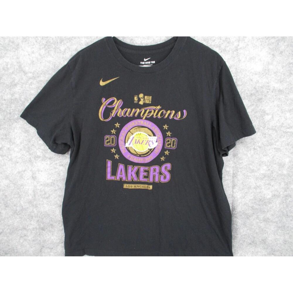 Lakers Mens Shirt Xl The Tee Champion Los Angeles Basketball